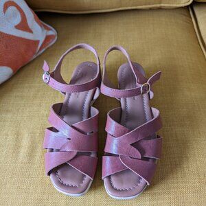 Naguisa Clog Sandals Brown size 37 Excellent condition